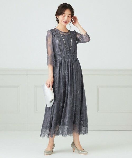 any SiS / エニィスィス ドレス | 【洗える】パネルレース ドレス | 詳細7