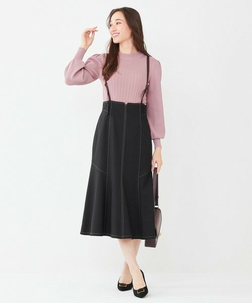 any SiS / エニィスィス ミニ・ひざ丈スカート | 【洗える】カラーMIXシャンブレー スカート | 詳細4