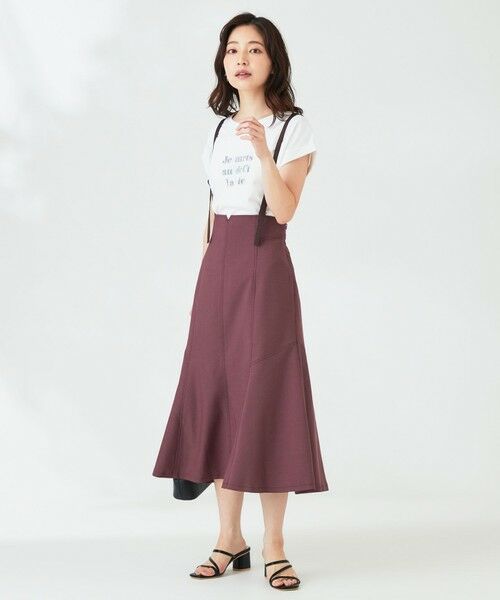 any SiS / エニィスィス ミニ・ひざ丈スカート | 【洗える】カラーMIXシャンブレー スカート | 詳細17
