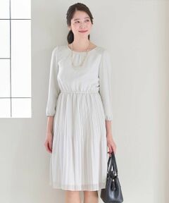 ANY SIS / エニィスィス ロング・マキシ丈ワンピース | 【洗える】フェミニンプリーツ ワンピース