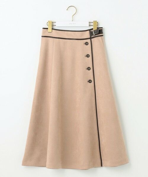 any SiS / エニィスィス ミニ・ひざ丈スカート | 【洗える】スエードライクフレア スカート | 詳細8