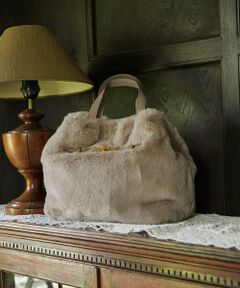 ANY SIS / エニィスィス ハンドバッグ | ベルトラインフェイクファー バッグ