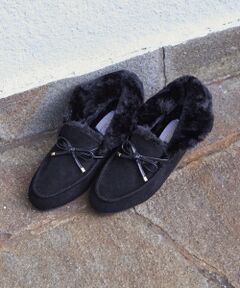 ANY SIS / エニィスィス フラットシューズ | レディーフェイクファー モカシン