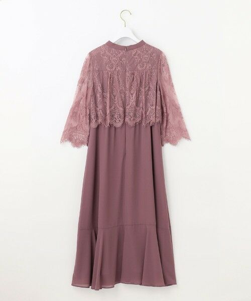 any SiS / エニィスィス ドレス | 【洗える】レーシーケープ ドレス | 詳細1