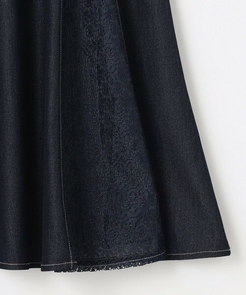 any SiS / エニィスィス ミニ・ひざ丈スカート | 【洗える】デニムライクシャンブレー スカート | 詳細12