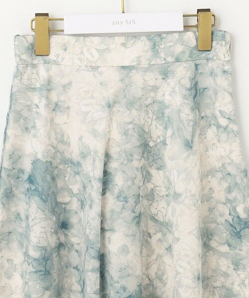 any SiS / エニィスィス ミニ・ひざ丈スカート | 【洗える】水彩フラワープリント スカート | 詳細11