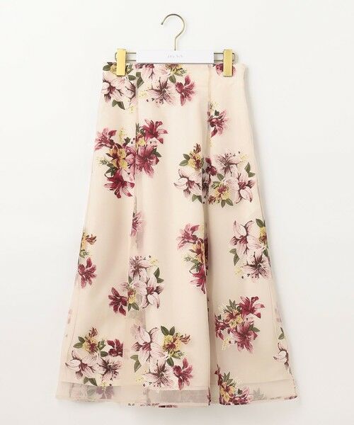 any SiS / エニィスィス ミニ・ひざ丈スカート | 【洗える】フラワーオパールプリント スカート | 詳細4