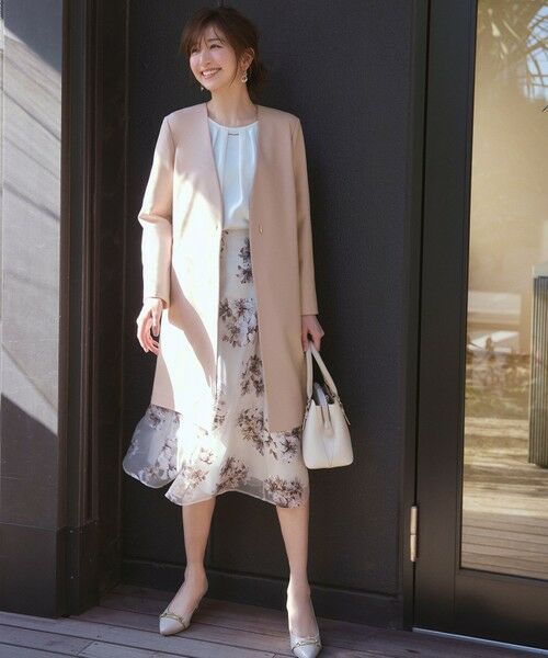 any SiS / エニィスィス ミニ・ひざ丈スカート | 【洗える】フラワーオパールプリント スカート | 詳細13