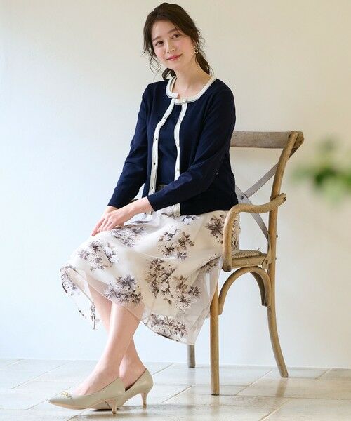 any SiS / エニィスィス ミニ・ひざ丈スカート | 【洗える】フラワーオパールプリント スカート | 詳細14
