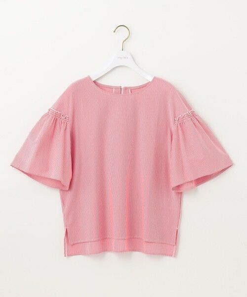 ANY SIS / エニィスィス カットソー | シルケットストライプ フレアスリーブ カットソー | 詳細3