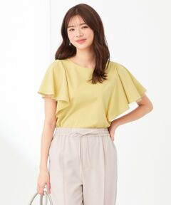 ANY SIS / エニィスィス カットソー | 【接触冷感】360°好印象フリルスリーブ カットソー