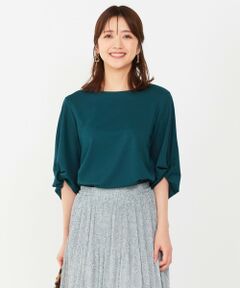 ANY SIS / エニィスィス カットソー | 【接触冷感・UVカット】サカリバ袖ねじり プルオーバー