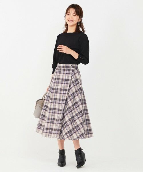 any SiS / エニィスィス ミニ・ひざ丈スカート | 【洗える】ライトカラーチェック スカート | 詳細1