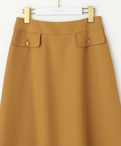 any SiS / エニィスィス ミニ・ひざ丈スカート | 【洗える】フラップポイントフレア スカート | 詳細6