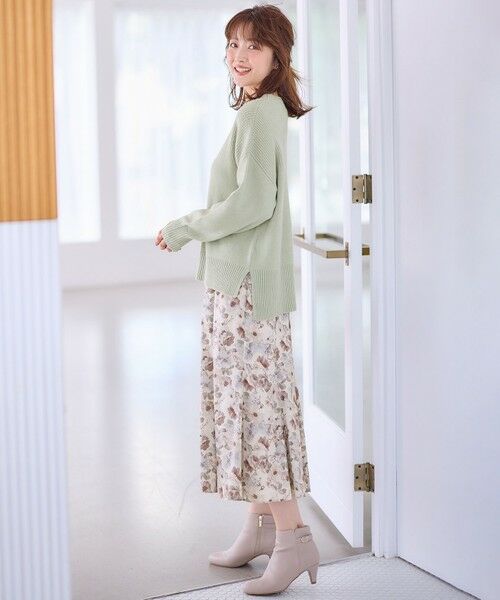 any SiS / エニィスィス ミニ・ひざ丈スカート | 【洗える】フルブルームフラワープリント スカート | 詳細7