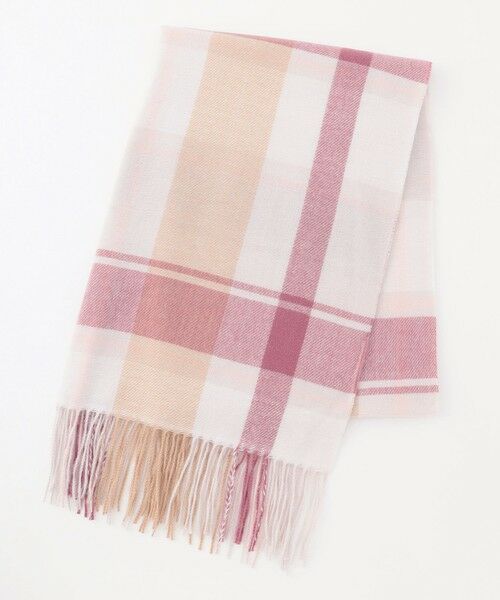 ANY SIS / エニィスィス マフラー・ショール・スヌード・ストール | 【洗える】フワリーチェック ストール | 詳細3