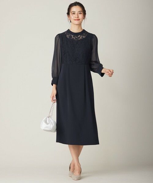 any SiS / エニィスィス ドレス | 【洗える】Nobleコンビ ドレス | 詳細12