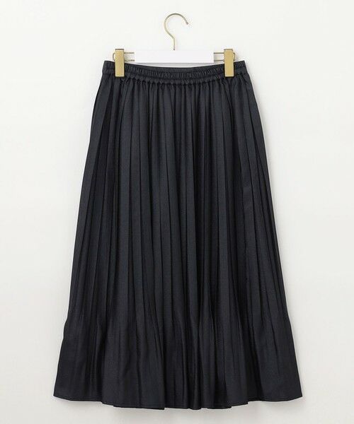 any SiS / エニィスィス ロング・マキシ丈スカート | 【洗える】ブライトサテンプリーツ スカート | 詳細9