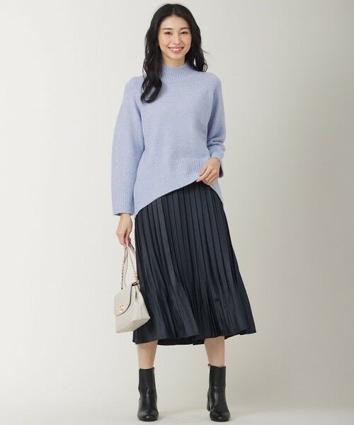 any SiS / エニィスィス ロング・マキシ丈スカート | 【洗える】ブライトサテンプリーツ スカート | 詳細6
