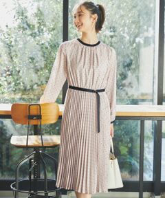 ANY SIS / エニィスィス ロング・マキシ丈ワンピース | 【2WAY】バイカラープリーツ ワンピース