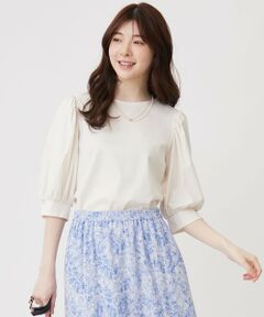 ANY SIS / エニィスィス カットソー | 【接触冷感】美人 ボリュームスリーブ カットソー