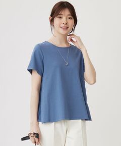 ANY SIS / エニィスィス カットソー | 【UVケア】サイドプリーツ カットソー