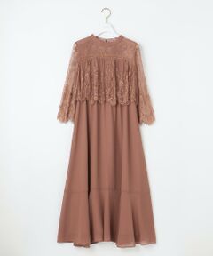 ANY SIS / エニィスィス ドレス | 【洗える】レーシーケープ ドレス