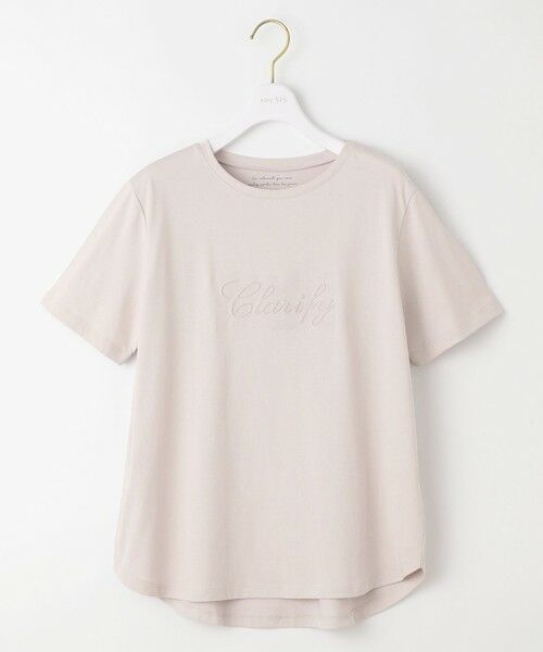 any SiS / エニィスィス カットソー | エンボスロゴ Tシャツ | 詳細3