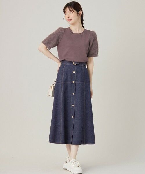 ANY SIS / エニィスィス ニット・セーター | 【洗える】シャギースリーブ ニット | 詳細9