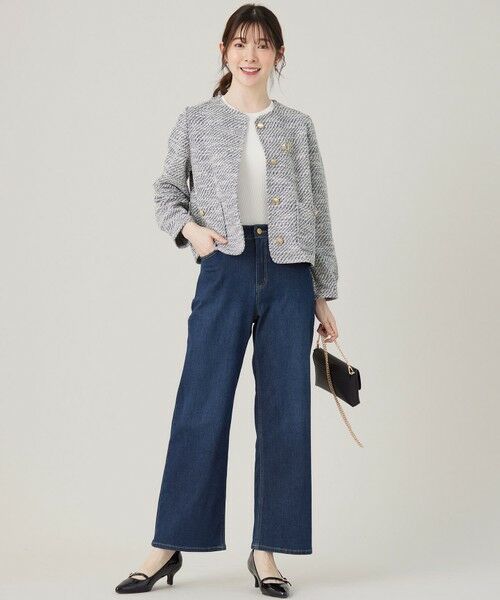 ANY SIS / エニィスィス デニムパンツ | 【洗える】セミワイド デニムパンツ | 詳細4