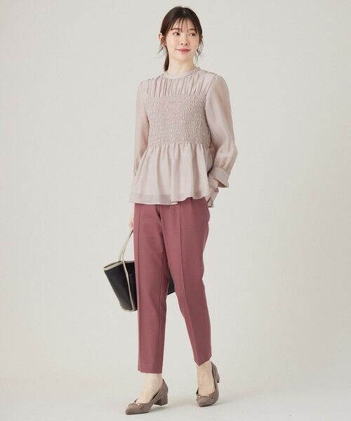 ANY SIS / エニィスィス シャツ・ブラウス | 【洗える】オーガンジーシャーリング ブラウス | 詳細3