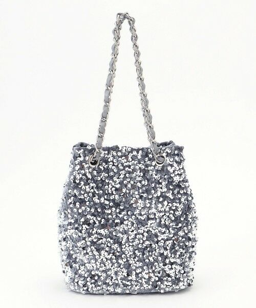 ANY SIS / エニィスィス ショルダーバッグ | スパンコールチェーン バッグ | 詳細7