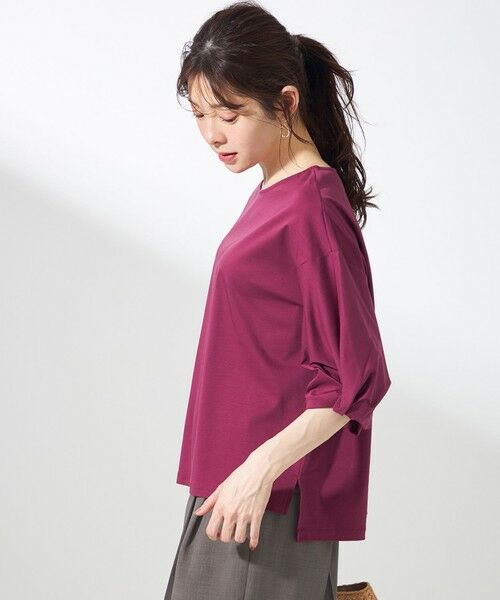 ANY SIS / エニィスィス カットソー | シルケットスムースツイストスリーブ カットソー | 詳細13