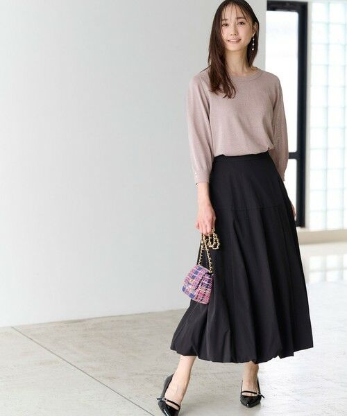 ANY SIS / エニィスィス ミニ・ひざ丈スカート | 【洗える】バルーン スカート | 詳細7