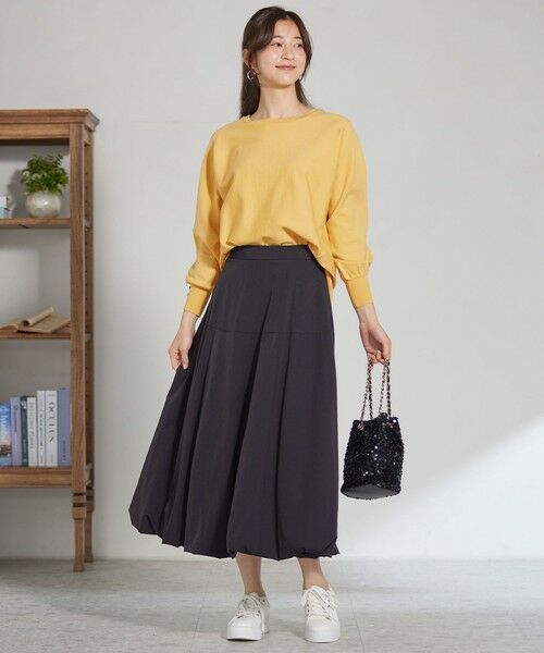 ANY SIS / エニィスィス ミニ・ひざ丈スカート | 【洗える】バルーン スカート | 詳細9