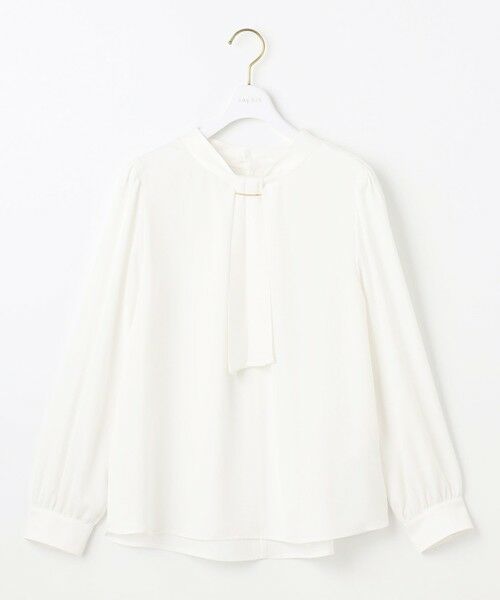 pois ポワ　blouse tee white ブラウスT ホワイト pois ポワ blouse tee white ブラウスT ホワイト - メルカリ