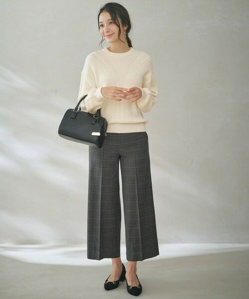 ANY SIS / エニィスィス その他パンツ | 【保温効果/ストレッチ】シリーズ累計13万枚突破！ビューティサーモ ワイドパンツ | 詳細26