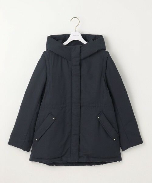 ANY SIS / エニィスィス ダウンジャケット・ベスト | 【撥水・洗える】2WAYドロストフーディミドル ダウン | 詳細21