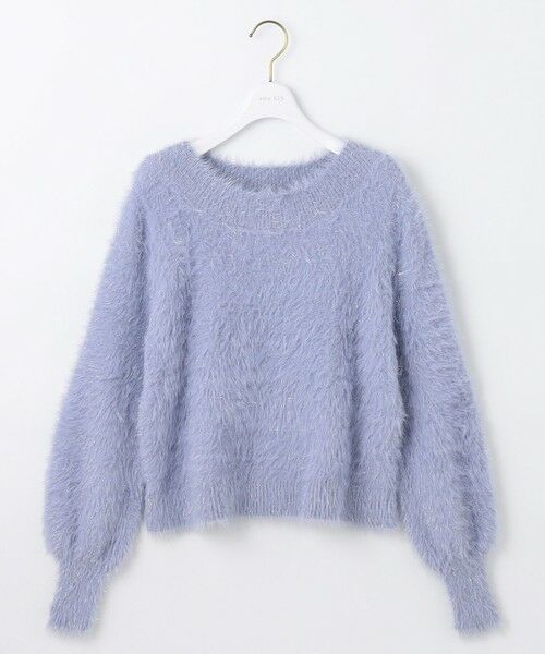 クリーニング済【The SECRET CLOSET】綺麗色 水色 カシミヤニット 10color/S-LLsize》ハイネックミドルゲージニット【洗濯機洗い可