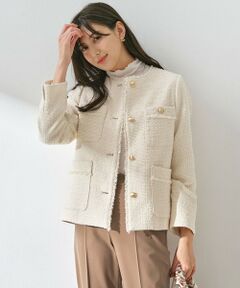 新品⭐︎ any sis ノーカラー　ジャケット　セレモニー　式典 any SiS ジャケット ノーカラージャケット 「UVカット / 接触冷