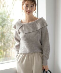 ANY SIS / エニィスィス ニット・セーター | 【洗える】オフショル ニット