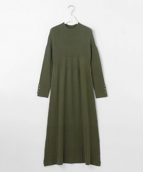 ANY SIS / エニィスィス ミニ丈・ひざ丈ワンピース | 【洗える】求心リブニット ワンピース | 詳細2