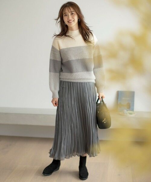 ANY SIS / エニィスィス ロング・マキシ丈スカート | 【洗える】オーロラプリーツ スカート | 詳細10