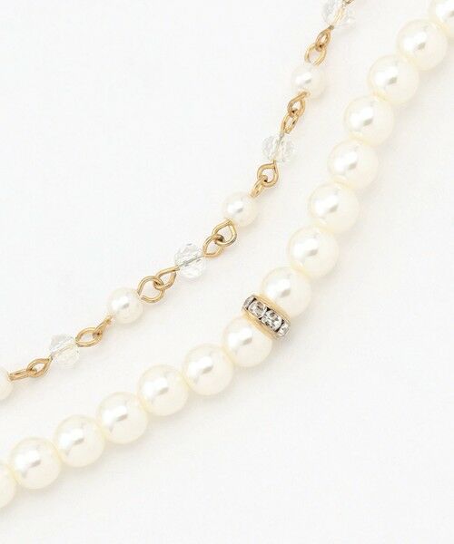 ANY SIS / エニィスィス ネックレス・ペンダント・チョーカー | 2連パール調ストーン ネックレス | 詳細3