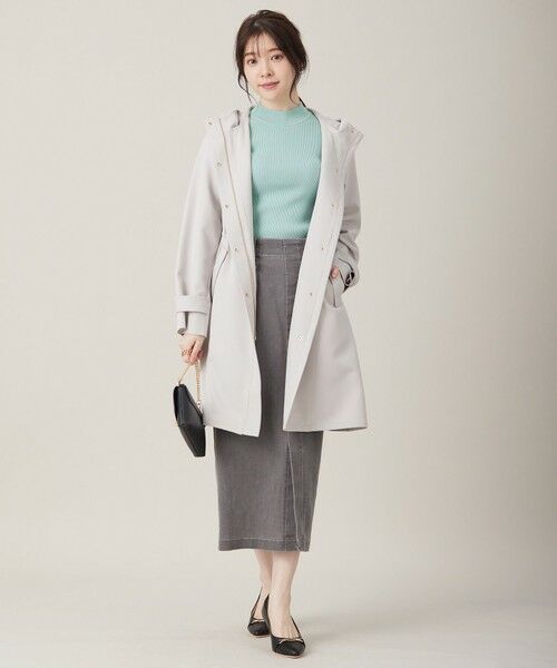 ANY SIS / エニィスィス その他アウター | 【撥水・UVカット・洗える】フーデットロング コート | 詳細4