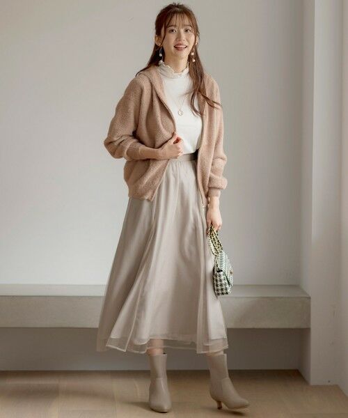 ANY SIS / エニィスィス ニット・セーター | 【洗える】シャギーニット パーカー | 詳細13