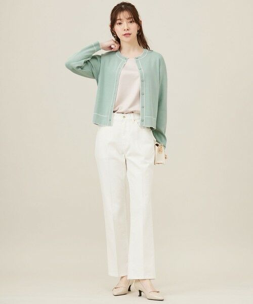 ANY SIS / エニィスィス カーディガン・ボレロ | 【アンサンブル対応】バイカラーニット カーディガン | 詳細9