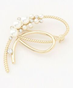 ANY SIS / エニィスィス ブローチ・コサージュ | ラインパール調 ブローチ