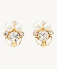 ANY SIS / エニィスィス ピアス・イヤリング | パール調ストーンサークル イヤリング