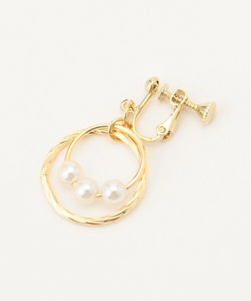 ANY SIS / エニィスィス ピアス・イヤリング | 3連パール調フープ イヤリング | 詳細6